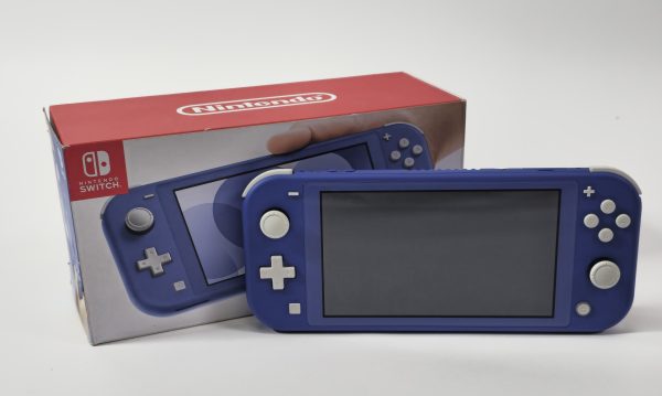 nintendo switch lite blauw