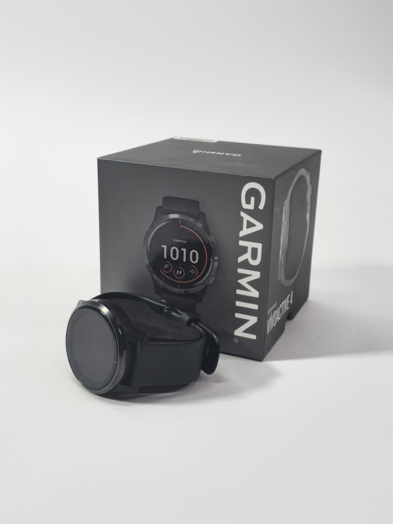 garmin vivoactive 4 martwatch met gps tracker 8 dagen batterij 45mm zwart/gunmetal