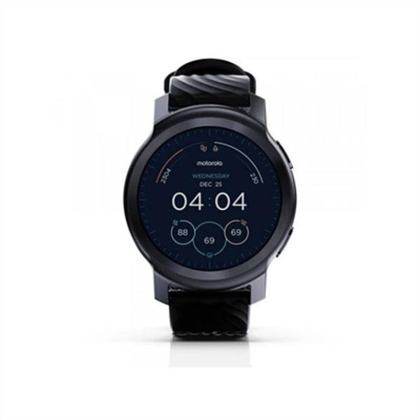 motorola moto watch 100 zwart (zwart)