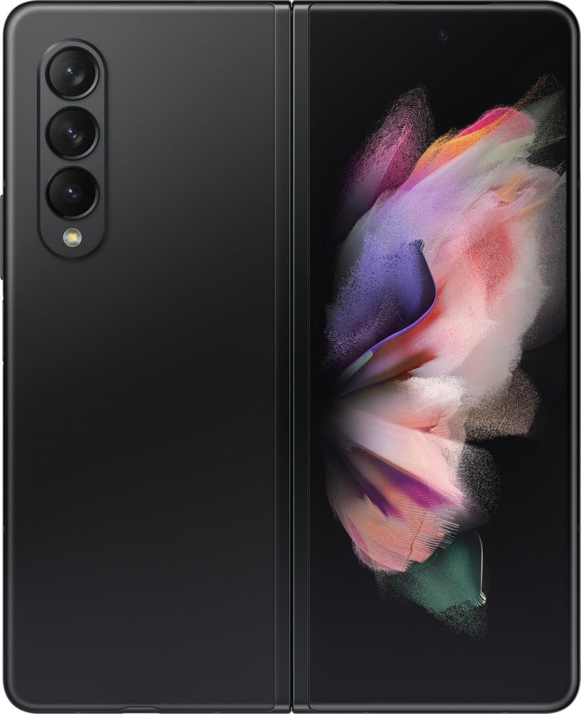 samsung galaxy z fold3 5g 256gb phantom black