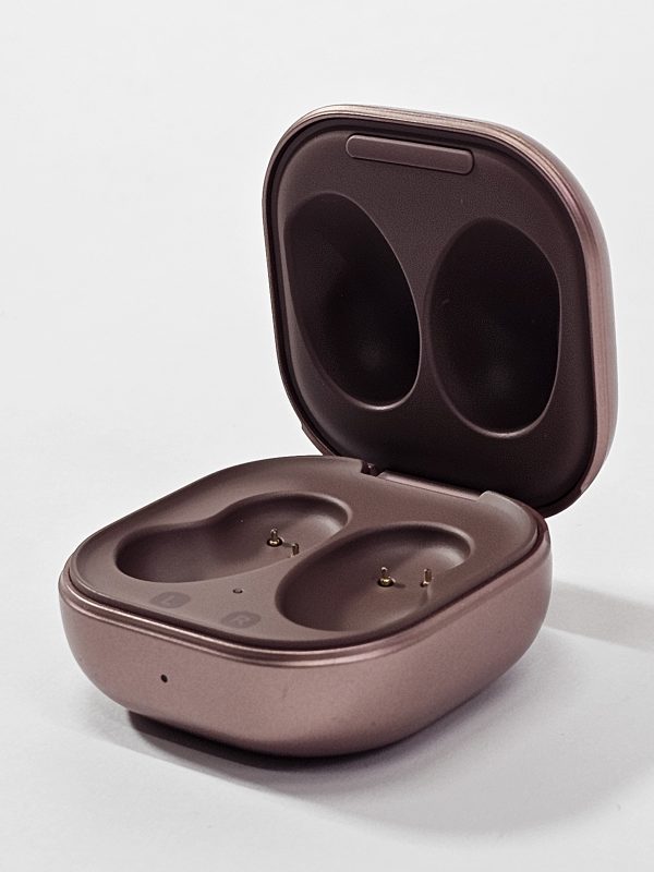 Samsung Galaxy Buds Live - Oplaadcase - Brons zij