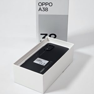 oppo a38 128gb zwart doos - a staat - in doos
