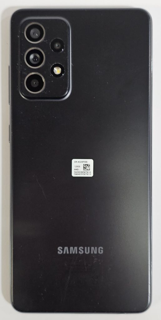 samsung galaxy a52 4g 128 gb zwart