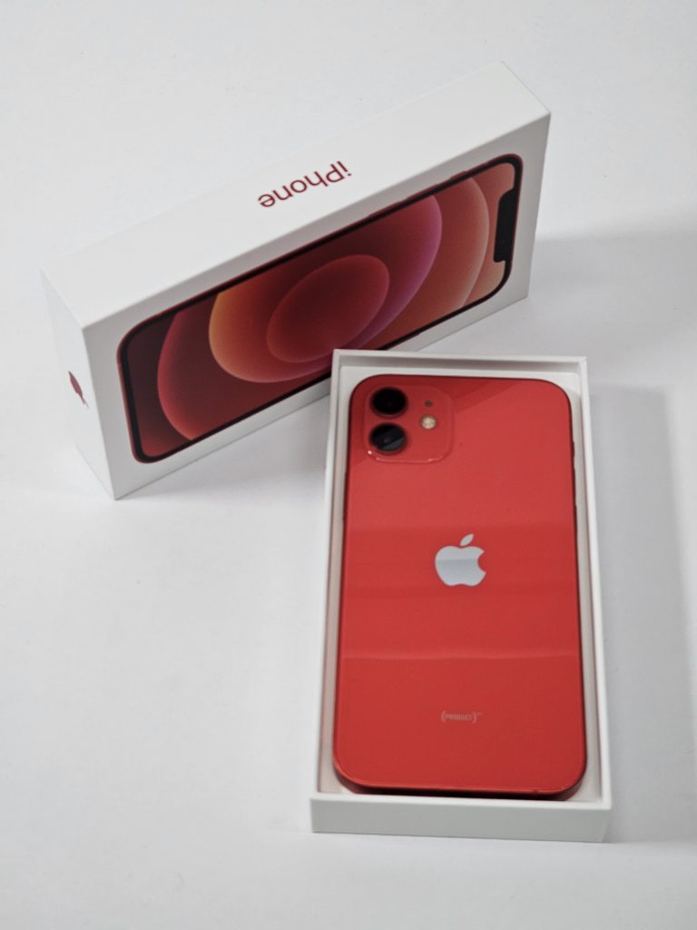 apple iphone 12 128gb rood 88% batterijcapaciteit doos