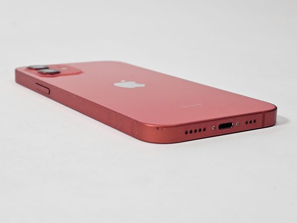 apple iphone 12 128gb rood 88% batterijcapaciteit zijaanzicht