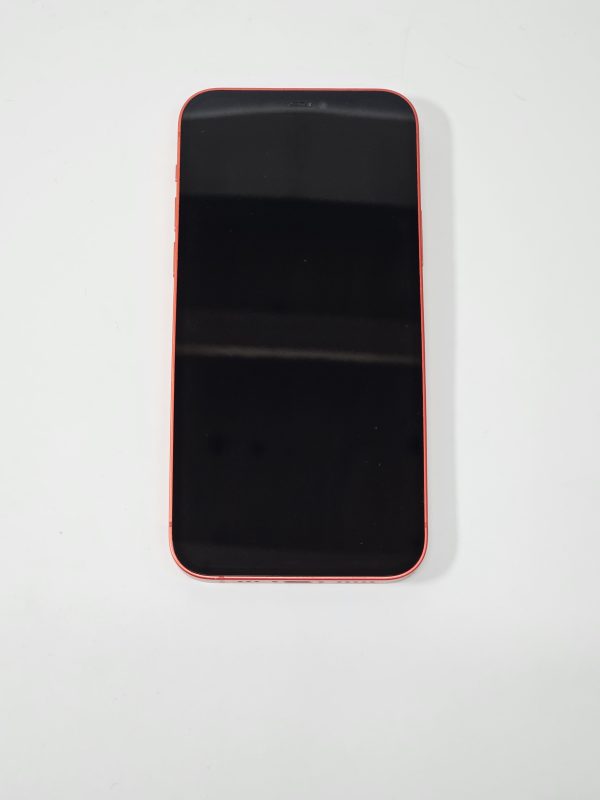 apple iphone 12 128gb rood 88% batterijcapaciteit bovenaanzicht