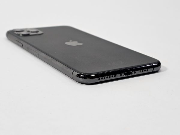 apple iphone 11 pro max 64gb spacegrijs 98% accu zijaanzicht