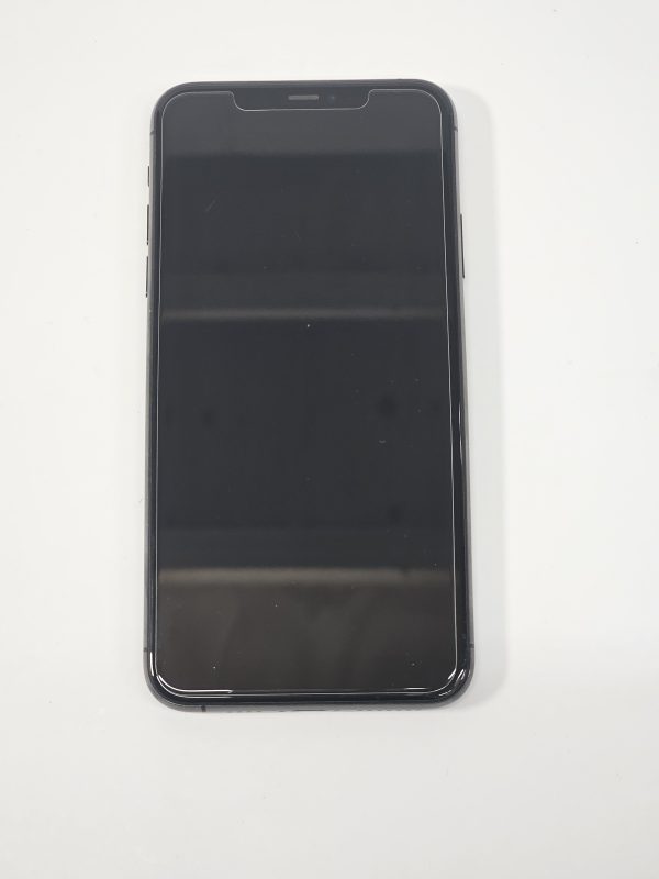 apple iphone 11 pro max 64gb spacegrijs 98% accu bovenaanzicht