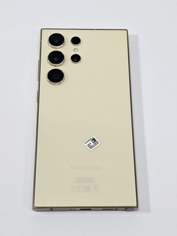samsung galaxy s24 ultra 5g 256gb titanium yellow bovenaanzicht