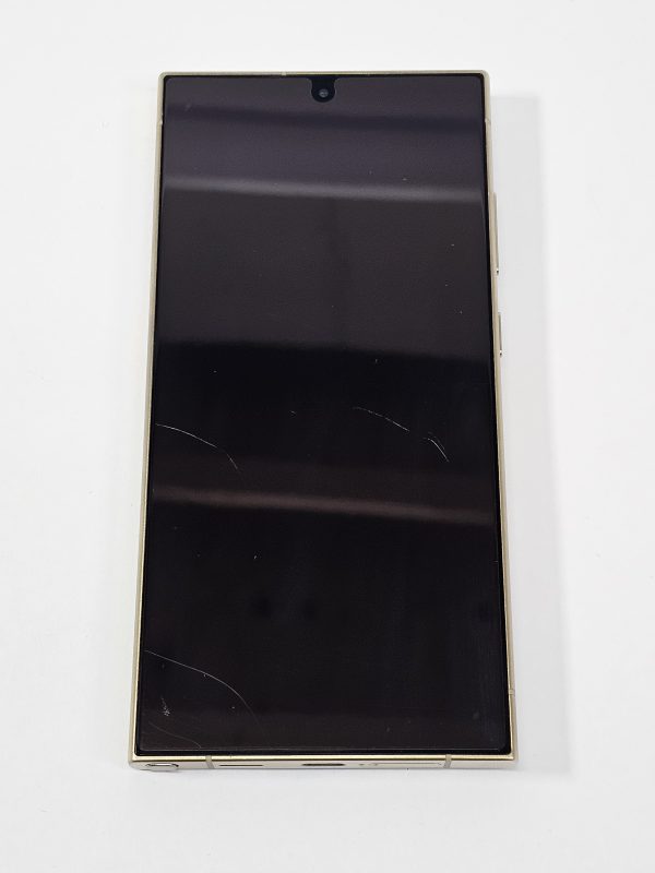 samsung galaxy s24 ultra 5g 256gb titanium yellow bovenaanzicht