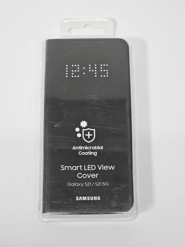 samsung galaxy s21 smart led view hoesje zwart