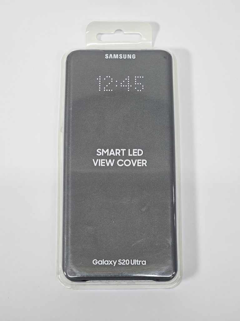 samsung galaxy s20 ultra smart led view hoesje zwart