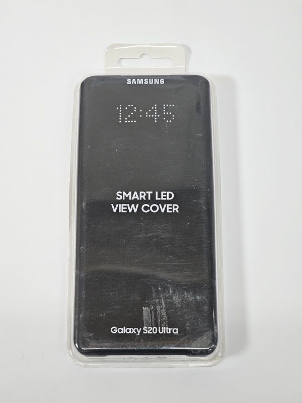 samsung galaxy s20 ultra smart led view hoesje zwart