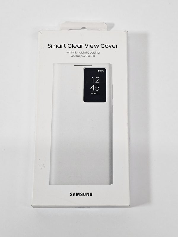 samsung galaxy s22 ultra clear view cover wit