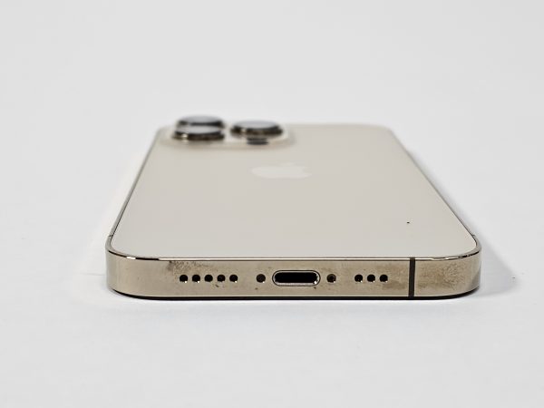 apple iphone 13 pro max 256gb goud 86% batterij vooraanzicht