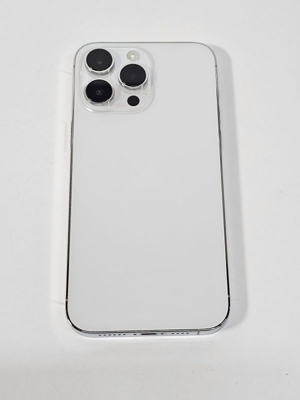 apple iphone 14 pro max 512gb wit 90% batterij bovenaanzicht