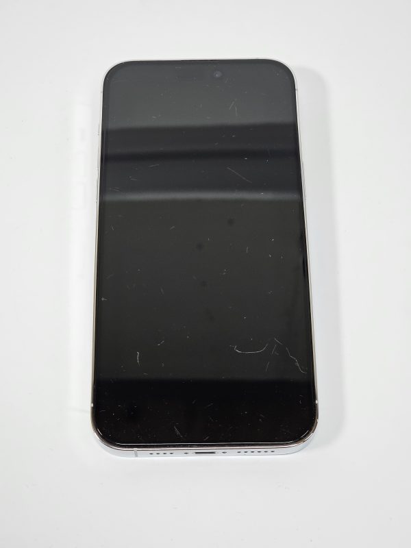 apple iphone 14 pro max 512gb wit 90% batterij bovenaanzicht