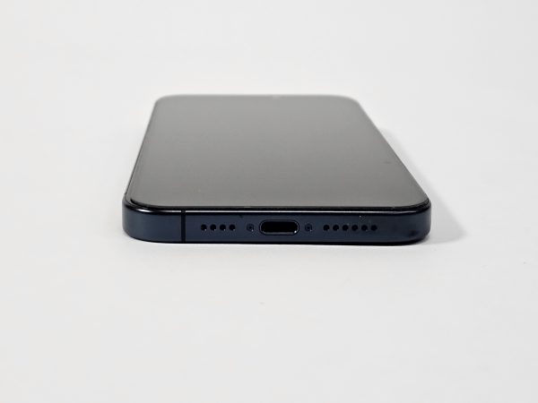 apple iphone 15 pro max 256gb titanium blue 93% accu voorkant