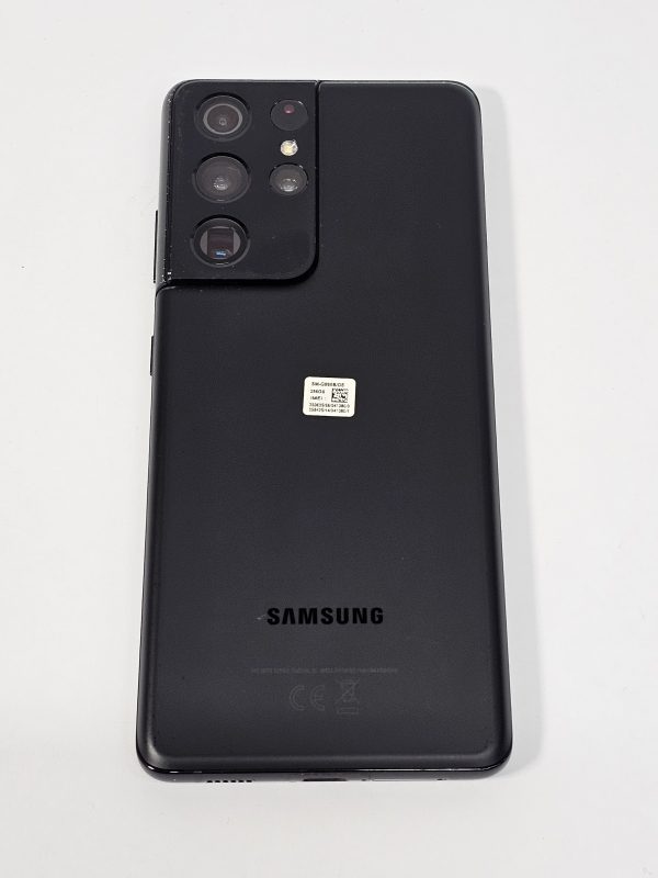 samsung galaxy s21 ultra 5g 256gb phantom black bovenaanzicht