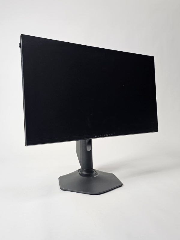 alienware aw2523hf 360hz 1ms zwart zijaanzicht