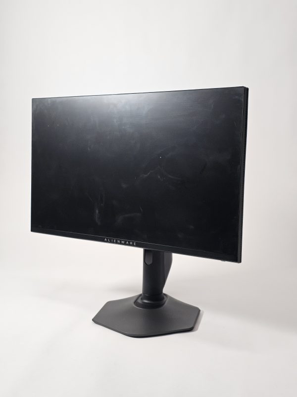 alienware aw2523hf 360hz 1ms zwart zijaanzicht