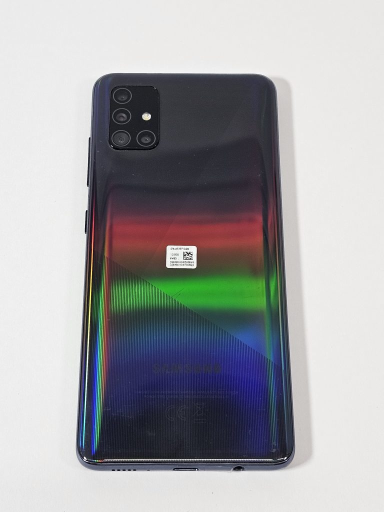 samsung galaxy a51 4g 128gb zwart bovenkant