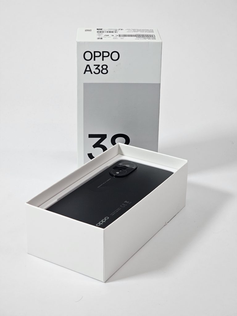 oppo a38 128gb zwart - Staat a/b doos