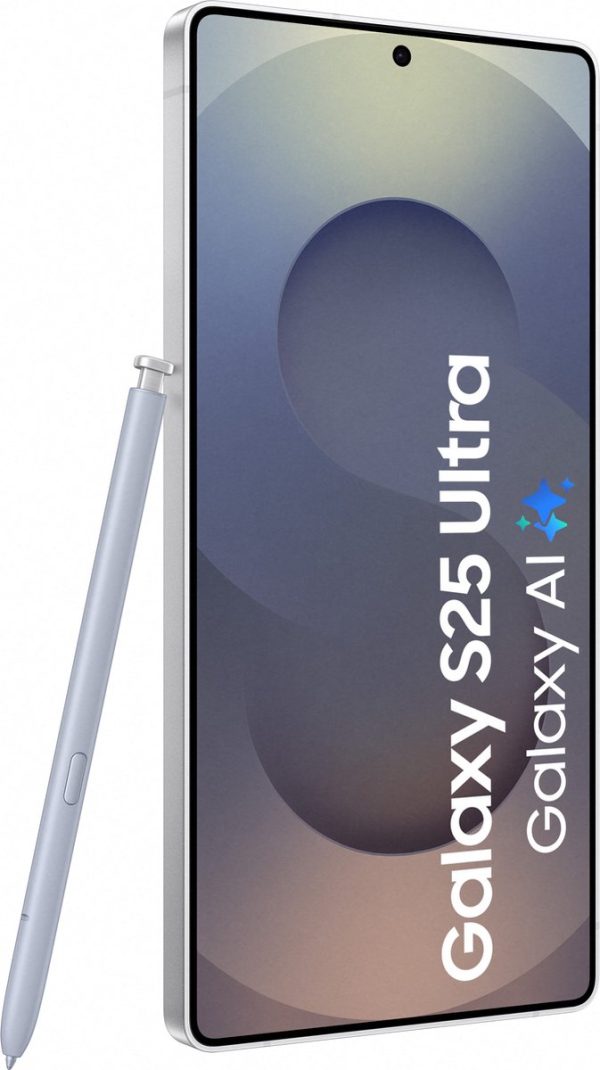 samsung galaxy s25 ultra 5g 512gb titanium silver blue voor zijaanzicht