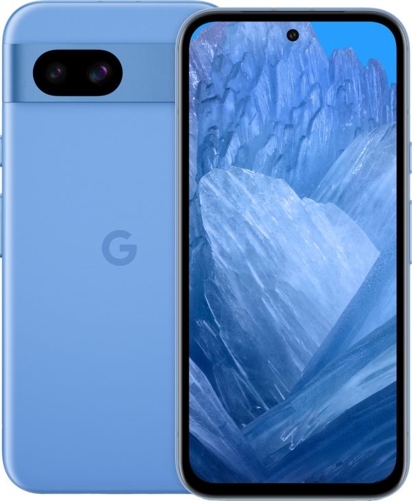 google pixel 8a 128gb blauw vooraanzicht