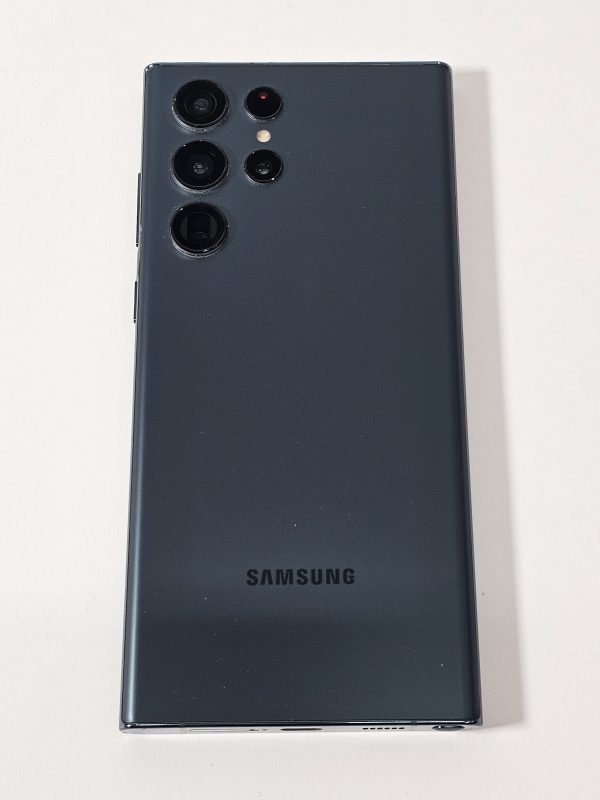 samsung galaxy s22 ultra 5g 256gb groen bovenaanzicht achterkant