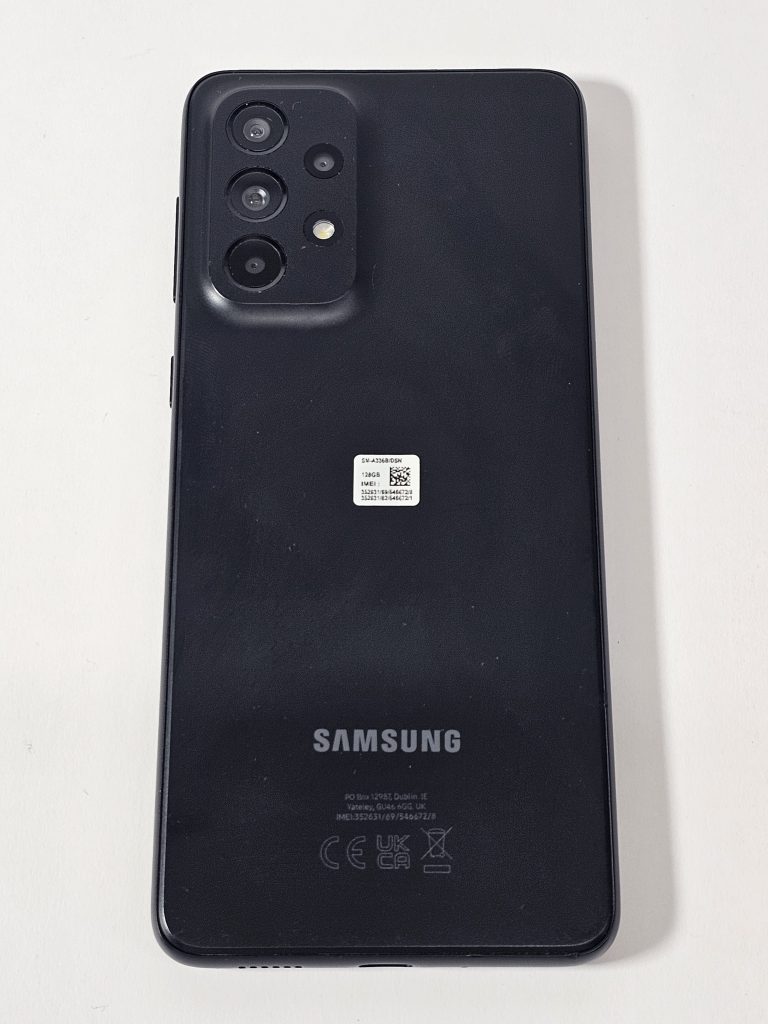 samsung galaxy a33 5g 128gb zwart bovenaanzicht