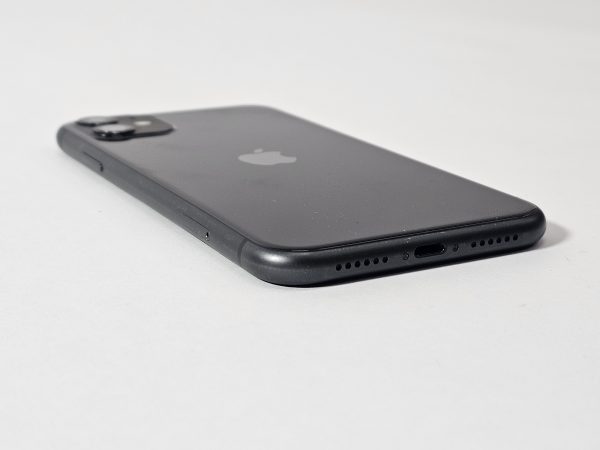 apple iphone 11 256gb zwart 92% batterij zijaanzicht achterkant