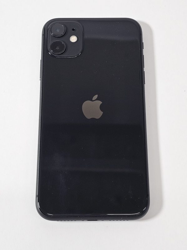 apple iphone 11 64gb zwart 86% batterij bovenaanzicht