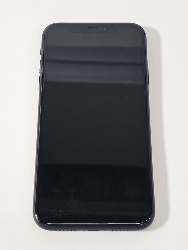 apple iphone xr 128gb zwart 88% accu bovenaanzicht