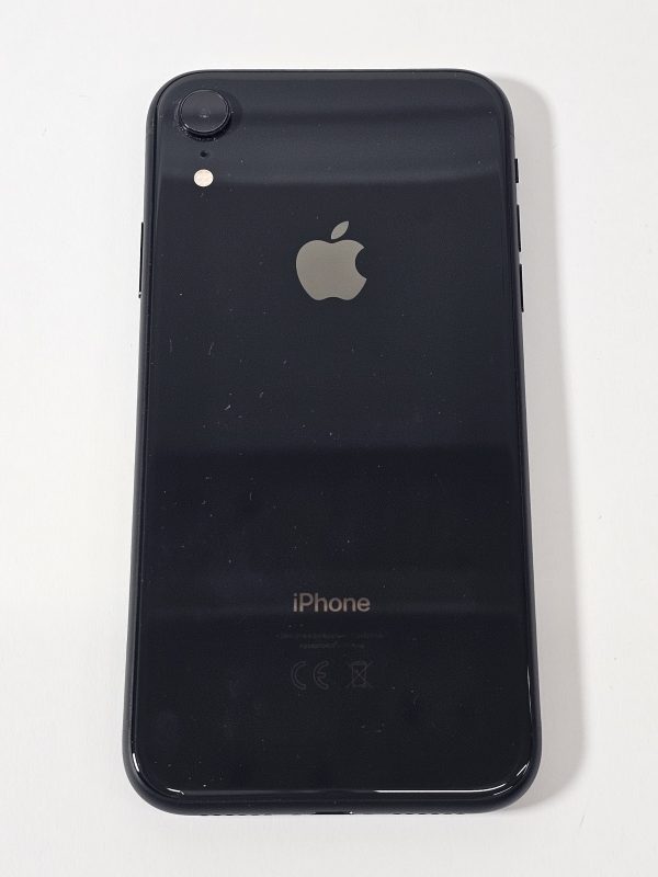 apple iphone xr 128gb zwart 88% accu bovenaanzicht