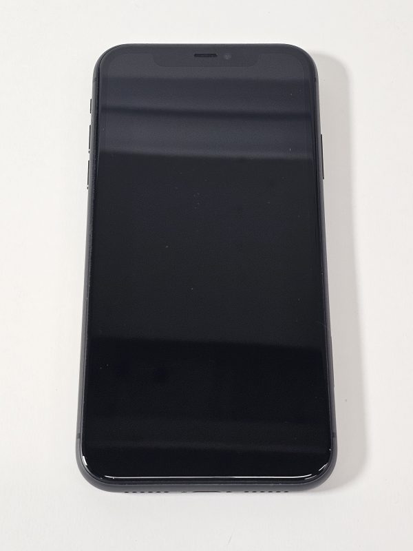 apple iphone 11 128gb zwart 82% batterij display bovenaanzicht