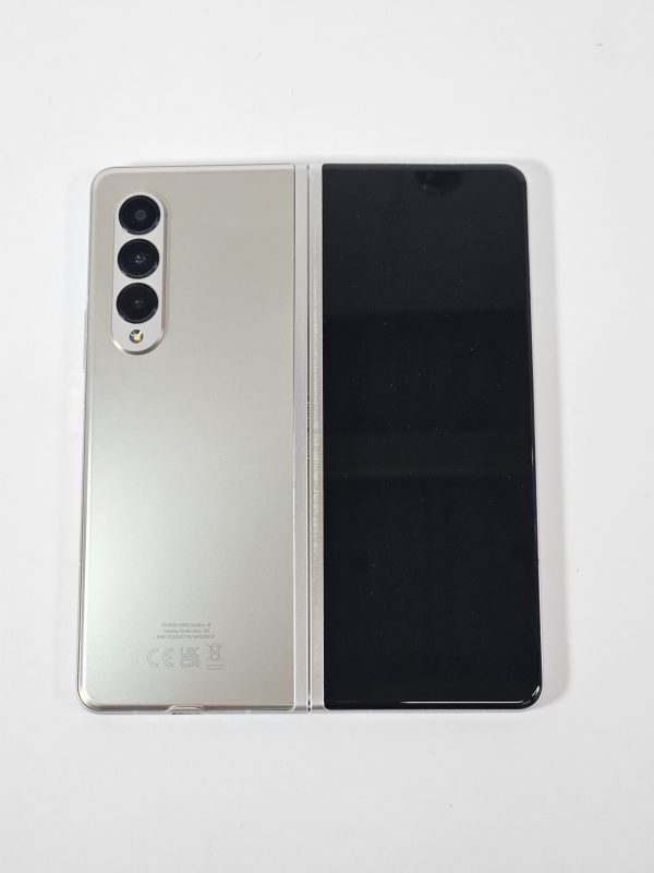 samsung galaxy z fold3 5g 256gb zilver bovenaanzicht