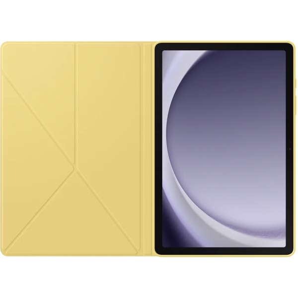 samsung galaxy tab a9 plus book cover blauw achteraanzicht