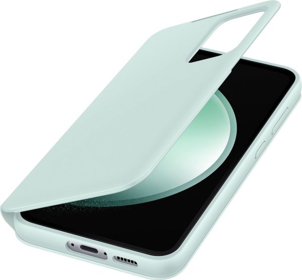 samsung galaxy s23 fe hoesje smart view wallet cover mint open