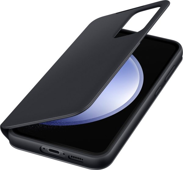 samsung galaxy s23 fe hoesje smart view wallet case zwart