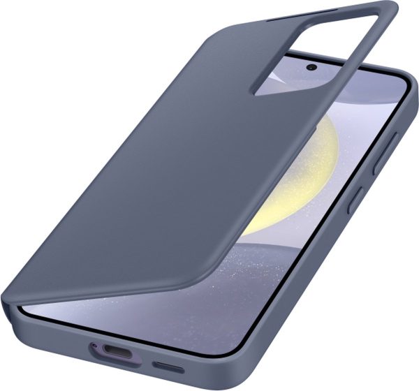 samsung galaxy s24 smart view wallet case violet
