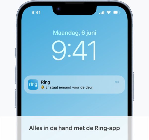 ring battery video doorbell 2 draadloos hd video brons app