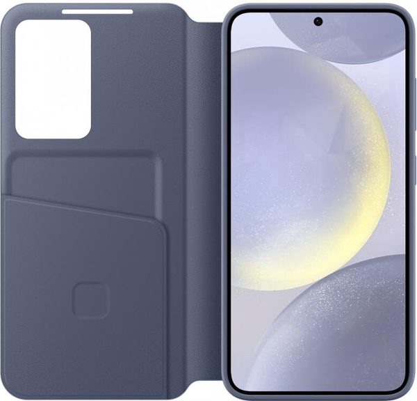 samsung galaxy s24 smart view wallet case violet