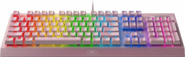 razer blackwidow v3 keyboard quartz green switch us layout voorkant