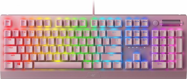 razer blackwidow v3 keyboard quartz green switch us layout vooraanzicht