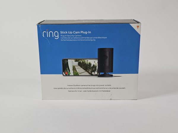 ring stick up cam batterij camera draadloos zwart doos