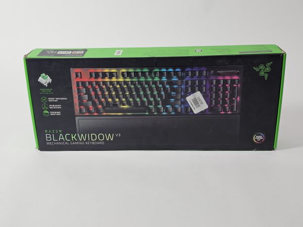 razer blackwidow v3 keyboard qwerty green switch nordic doos