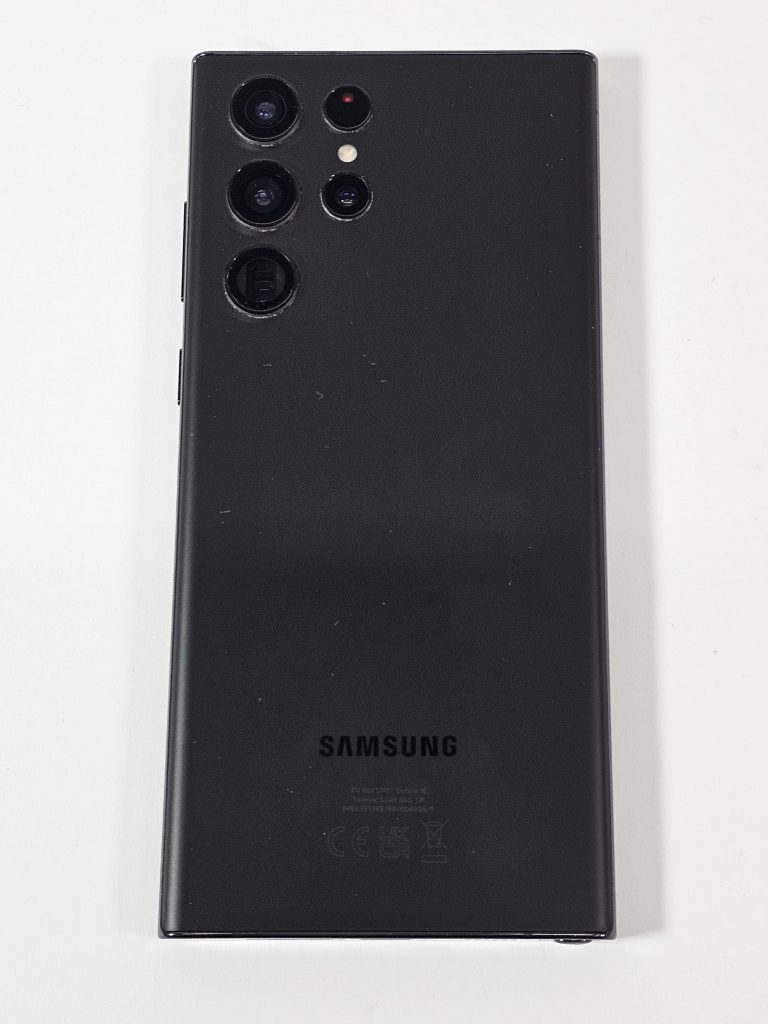 samsung galaxy s22 ultra 5g 128gb zwart achterkant