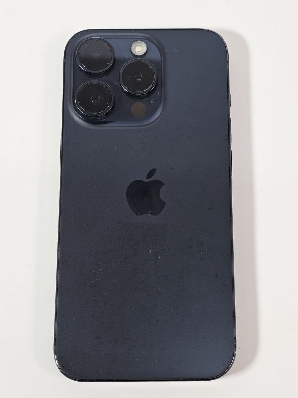 apple iphone 15 pro 128gb titanium blauw 88% accu
