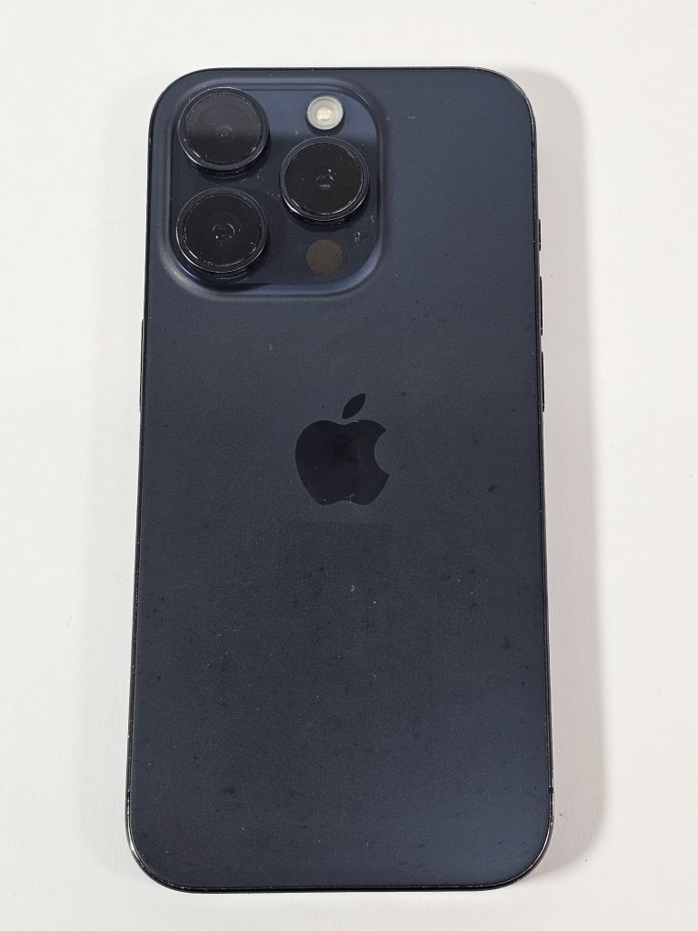 apple iphone 15 pro 128gb titanium blauw 88% accu